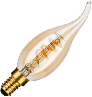 Bailey | LED Kaarslamp met tip | Kleine fitting E14  | 3W Dimbaar