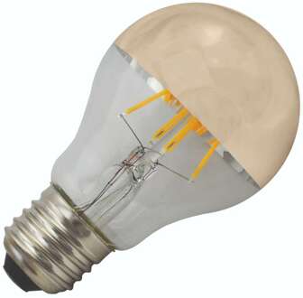 Bailey LED Kopspiegellamp Goud E27 4W 2700K 350lm Ø6x10.5cm Transparant