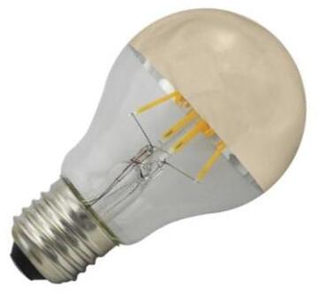 Bailey LED Kopspiegellamp Goud E27 6W 2700K 650lm Ø6x10.5cm Transparant