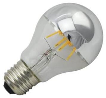 Bailey LED Kopspiegellamp Zilver E27 6W 2700K 550lm Ø6x10.5cm Transparant