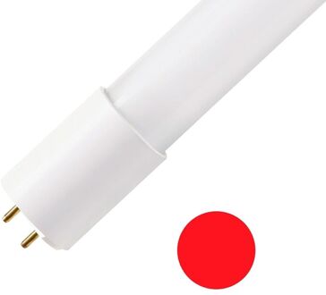 Bailey | LED lamp | G13 Fitting | TL-buis | Rood | 120cm | 18W