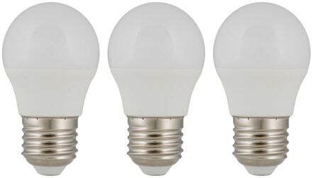 Bailey | LED lamp | Grote fitting E27 | Kogellamp | 45mm | 3W Opaal
