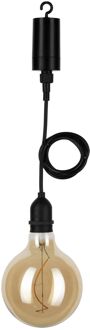 Bailey | Pendelarmatuur Glas | Grote fitting E27 | 3V