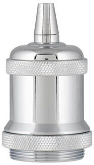 Bailey Retro Lamphouder Aluminium E27 Chroom