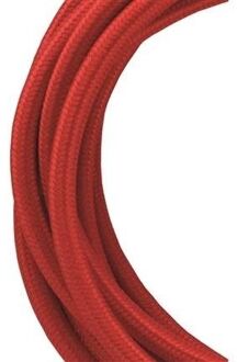 Bailey Textielsnoer 2C Rood 3 meter