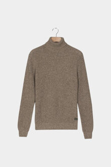 Baileys Coltrui high neck pullover mouline ri 528529/875 Bruin - L