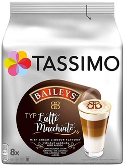 Baileys Latte Macchiato, 8 services Tassimo