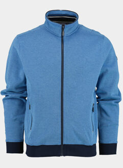 Baileys Vest sweat cardigan zip 312209/68 Blauw - XXXL