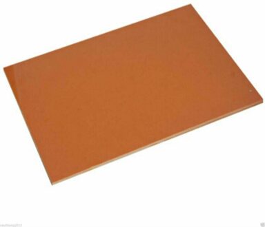 Bakelit Phenolharz Flachblech 1/2/3/5Mm Dicke Verschiedene Gren Oranje 2 x 300 x 300mm