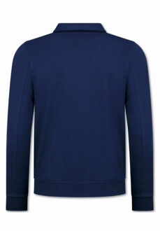 Baker's Vesten met rits zonder capuchon - maat M Blauw