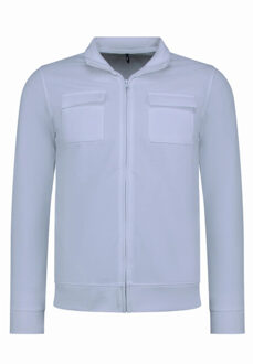 Baker's Vesten met rits zonder capuchon Wit - XXL