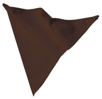 Bakersjaal van katoen Bruin - One size