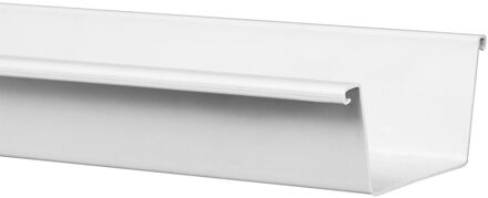 Bakgoot - Pvc - Parelgrijs - 125mm - 4m