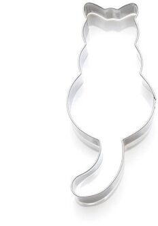 Bakken Kat Vormige Aluminium Mold Sugarcraft Cake Cookies Gebak Bakken Cutter Mould Bakken Accessoires Форма Для Выпечки