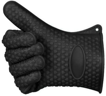 Bakken Ovenwant Handschoenen Dikke Hittebestendige Siliconen Glove Siliconen Fornuis Oven Koken Barbecue Grill Handschoenen Handschoenen 1stk