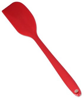 Bakken Schraper Cake Bakken Tool Food Grade Non Stick Spatel Boter Lepel Koken Siliconen Spatel Rubber Schop Bakkerij Gereedschap rood