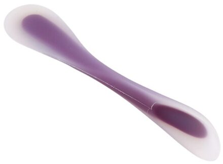 Bakken Spatel Voor Broodjes Dubbele Siliconen Spatel Cookie Pastry Schraper Taart Spatel Gebak Keukengerei paars