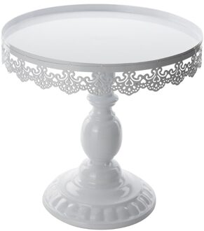 Bakken Verf Cake Stand Ronde Voetstuk Dessert Houder Cupcake Display Rack Geboorte