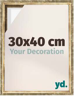 Baklijst voor Canvas 30x40 cm - Goud Antiek - MDF - Lyon