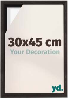 Baklijst voor Canvas 30x45 cm - Eiken Donker - MDF - Lyon