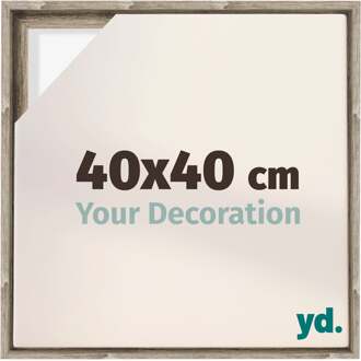 Baklijst voor Canvas 40x40 cm - Sonoma Eiken - MDF - Lyon