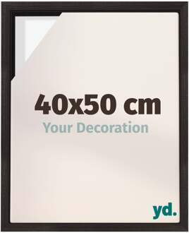 Baklijst voor Canvas 40x50 cm - Eiken Donker - MDF - Lyon