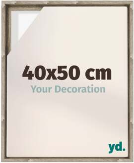 Baklijst voor Canvas 40x50 cm - Sonoma Eiken - MDF - Lyon