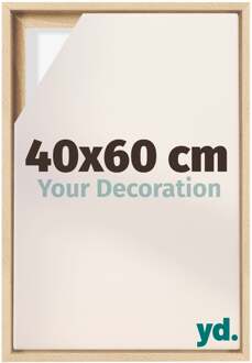 Baklijst voor Canvas 40x60 cm - Beuken - MDF - Lyon