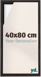 Baklijst voor Canvas 40x80 cm - Eiken Donker - MDF - Lyon