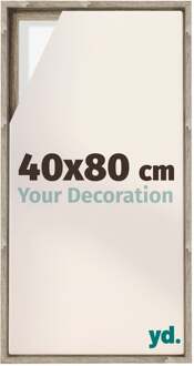 Baklijst voor Canvas 40x80 cm - Sonoma Eiken - MDF - Lyon
