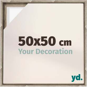 Baklijst voor Canvas 50x50 cm - Sonoma Eiken - MDF - Lyon