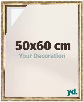 Baklijst voor Canvas 50x60 cm - Goud Antiek - MDF - Lyon