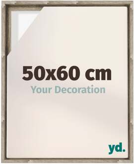 Baklijst voor Canvas 50x60 cm - Sonoma Eiken - MDF - Lyon