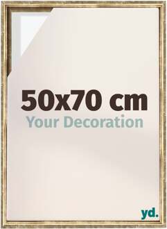 Baklijst voor Canvas 50x70 cm - Goud Antiek - MDF - Lyon