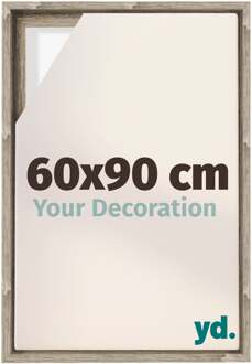 Baklijst voor Canvas 60x90 cm - Sonoma Eiken - MDF - Lyon