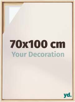 Baklijst voor Canvas 70x100 cm - Beuken - MDF - Lyon