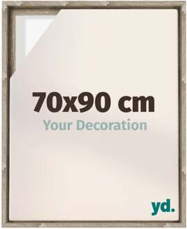 Baklijst voor Canvas 70x90 cm - Sonoma Eiken - MDF - Lyon