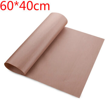 Bakolie Papier Hittebestendig Pad Hittebestendig Herbruikbare Glasvezel Doek Non-stick Outdoor Bbq Mat Herbruikbare 1 Pcs