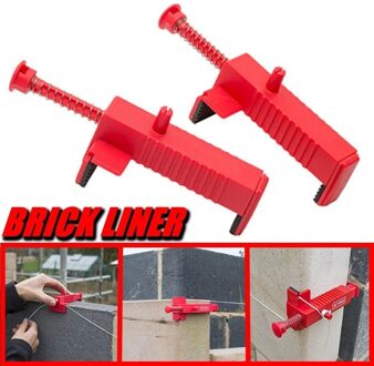 Baksteen Liner Runner Draad Lade Bricklaying Tool Fixer Voor Bouw Ew Tool Voor Bouwers En Metselaars Liner #4