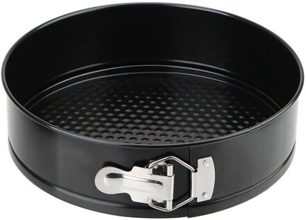 Bakvorm, Non-stick Afneembare Voet, mousse Cake Decoratie Chocolade Handgemaakte Ronde Biscuit Muffins Diy Tool Met Gesp