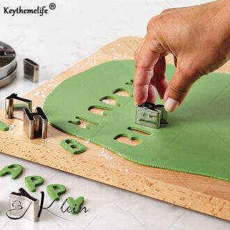 Bakvormen 26 Brief Diy Cookie Cutter Mould Rvs Biscuit Mallen Gebak Zoetwaren Gereedschap Bb