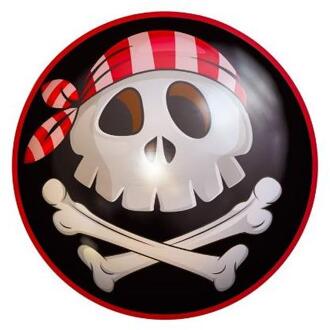 Bal Piraat Ø23cm Zwart