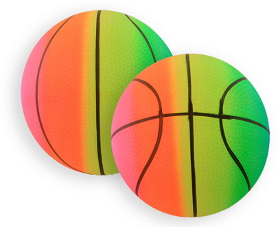 Bal rainbow Ø22cm 120 gram Multikleur