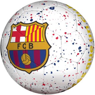 Bal straatvoetbal wit maat 5