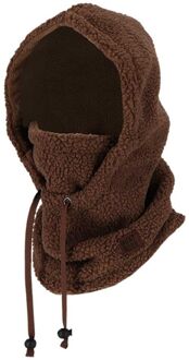 Balaclava Dames Teddy Taupe - One size