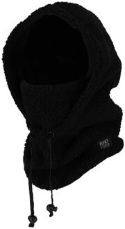 Balaclava Dames Teddy Zwart - One size