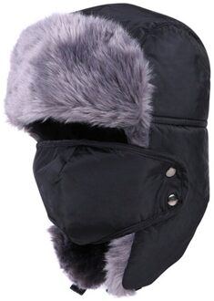 Balaclava Oorklep Bomber Hoeden Caps Sjaal Mannen Vrouwen Hoed Trooper Oorklep Sneeuw Ski Hat Cap Met Sjaal