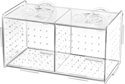 Balacoo Transparant Aquarium Fokken Isolatie Doos Aquarium Incubator Uitbroeden Dozen Multifunctionele Acryl Aquarium Houder