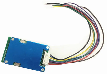 Balance 29.4V BMS 7S 20A lithium 18650 protection board with heat sink