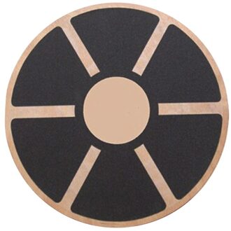 Balance Board Houten Plaat Yoga Balancer Thuis Training Balance Gym Board Fitness Apparatuur Accessorie Hout Balance Board Curvy